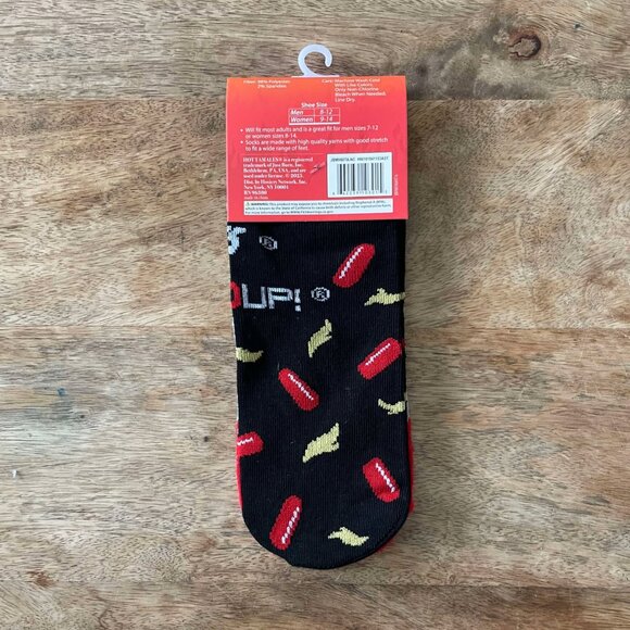 5/$20 NEW 2Pk Adult Hot Tamales Candy Socks - Picture 3 of 4